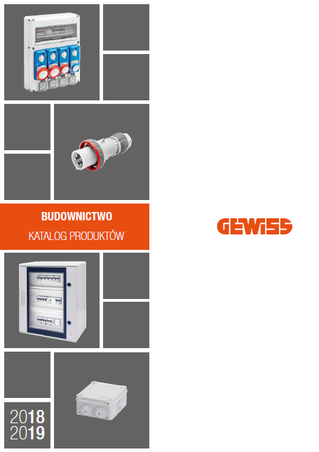 BUDOWNICTWO katalog 2019 Gewiss Protekol